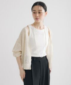 URBAN RESEARCH / アーバンリサーチ カーディガン・ボレロ | ブークレメッシュニットカーディガン
