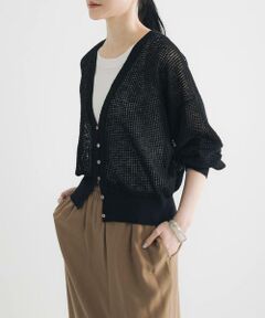 URBAN RESEARCH / アーバンリサーチ カーディガン・ボレロ | ブークレメッシュニットカーディガン