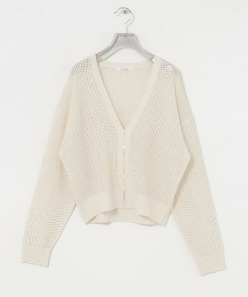 URBAN RESEARCH / アーバンリサーチ カーディガン・ボレロ | ブークレメッシュニットカーディガン | 詳細8