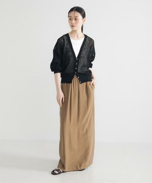 URBAN RESEARCH / アーバンリサーチ カーディガン・ボレロ | ブークレメッシュニットカーディガン | 詳細18