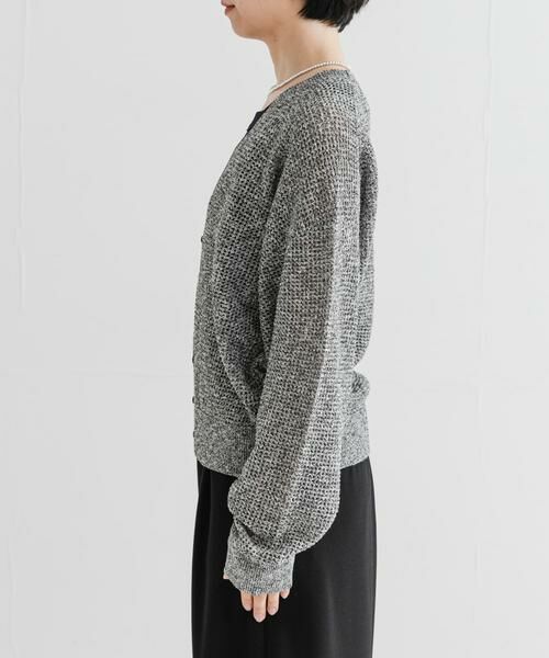 URBAN RESEARCH / アーバンリサーチ カーディガン・ボレロ | ブークレメッシュニットカーディガン | 詳細29