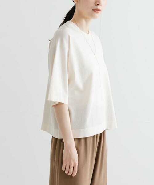 URBAN RESEARCH / アーバンリサーチ Tシャツ | ドライタッチハイゲージニットTシャツ | 詳細2