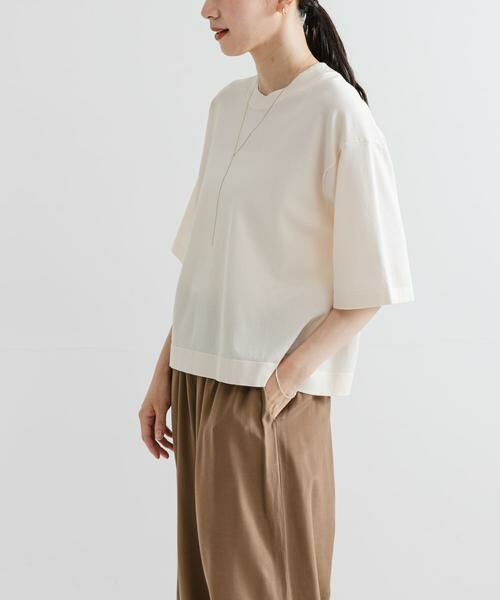 URBAN RESEARCH / アーバンリサーチ Tシャツ | ドライタッチハイゲージニットTシャツ | 詳細3