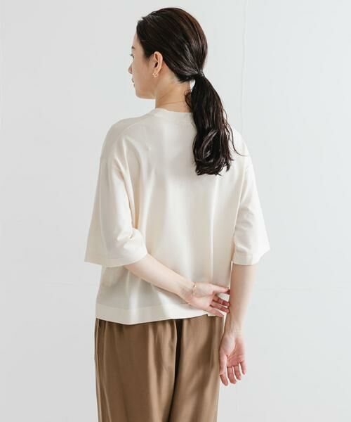 URBAN RESEARCH / アーバンリサーチ Tシャツ | ドライタッチハイゲージニットTシャツ | 詳細4