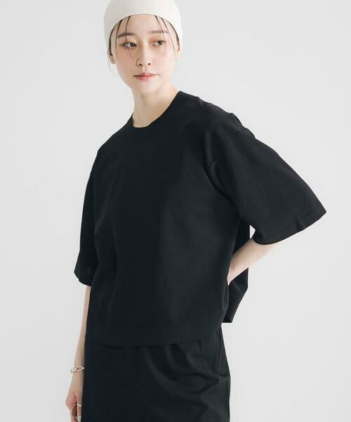 URBAN RESEARCH / アーバンリサーチ Tシャツ | ドライタッチハイゲージニットTシャツ | 詳細15