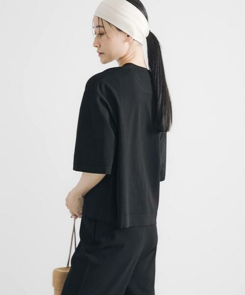 URBAN RESEARCH / アーバンリサーチ Tシャツ | ドライタッチハイゲージニットTシャツ | 詳細16