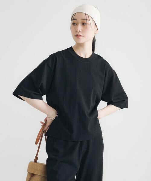 URBAN RESEARCH / アーバンリサーチ Tシャツ | ドライタッチハイゲージニットTシャツ | 詳細17