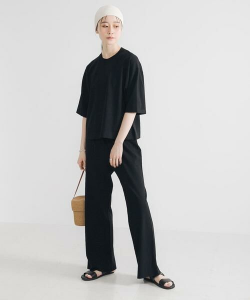 URBAN RESEARCH / アーバンリサーチ Tシャツ | ドライタッチハイゲージニットTシャツ | 詳細18