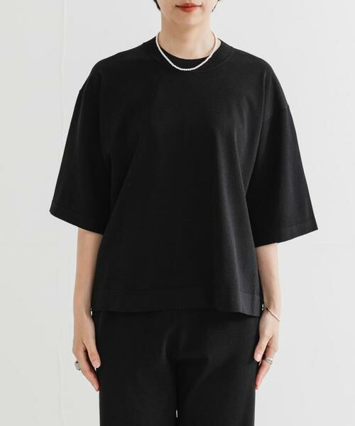 URBAN RESEARCH / アーバンリサーチ Tシャツ | ドライタッチハイゲージニットTシャツ | 詳細20