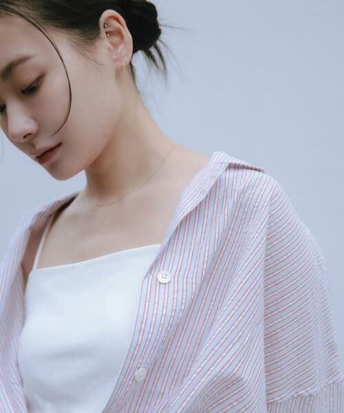 URBAN RESEARCH / アーバンリサーチ シャツ・ブラウス | new basic　インドコットンサッカーストライプシャツ | 詳細1