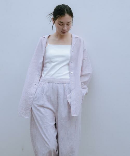 URBAN RESEARCH / アーバンリサーチ シャツ・ブラウス | new basic　インドコットンサッカーストライプシャツ | 詳細2