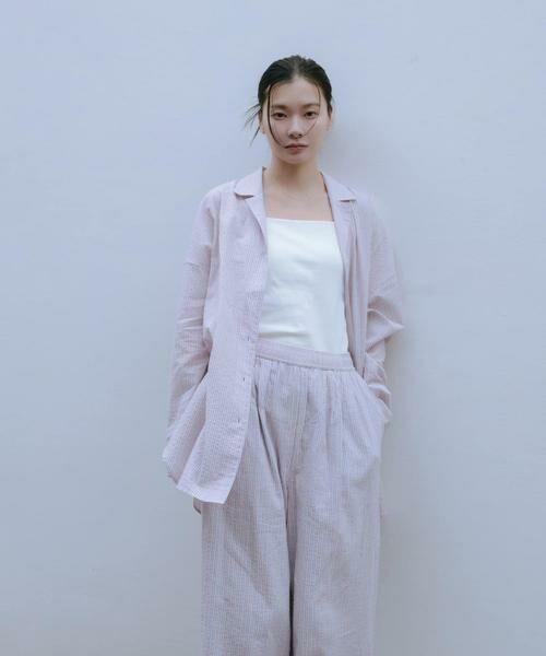 URBAN RESEARCH / アーバンリサーチ シャツ・ブラウス | new basic　インドコットンサッカーストライプシャツ | 詳細4