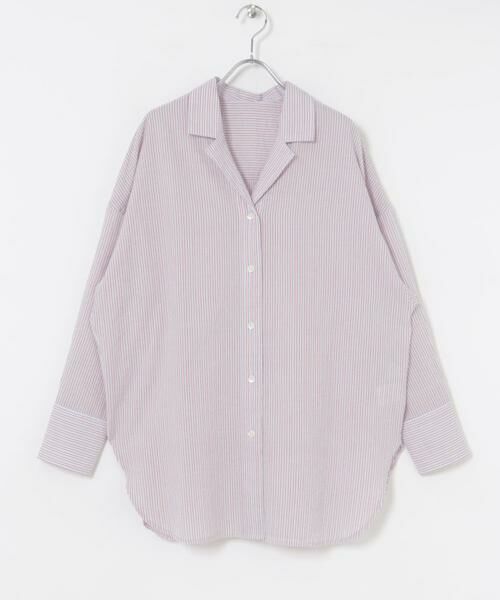 URBAN RESEARCH / アーバンリサーチ シャツ・ブラウス | new basic　インドコットンサッカーストライプシャツ | 詳細8