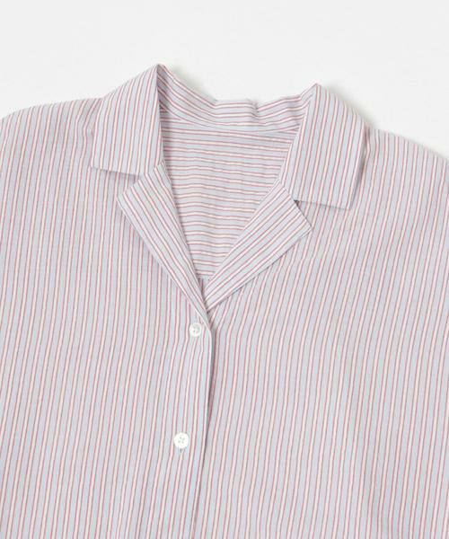 URBAN RESEARCH / アーバンリサーチ シャツ・ブラウス | new basic　インドコットンサッカーストライプシャツ | 詳細9