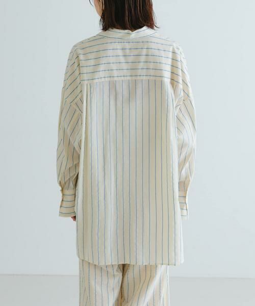 URBAN RESEARCH / アーバンリサーチ シャツ・ブラウス | new basic　インドコットンサッカーストライプシャツ | 詳細22
