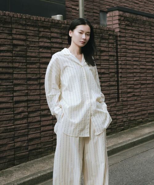 URBAN RESEARCH / アーバンリサーチ シャツ・ブラウス | new basic　インドコットンサッカーストライプシャツ | 詳細16