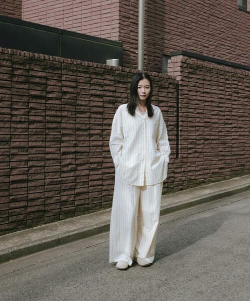 URBAN RESEARCH / アーバンリサーチ シャツ・ブラウス | new basic　インドコットンサッカーストライプシャツ | 詳細19