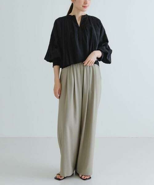 URBAN RESEARCH / アーバンリサーチ シャツ・ブラウス | コットンボイルタックショートシャツ | 詳細15