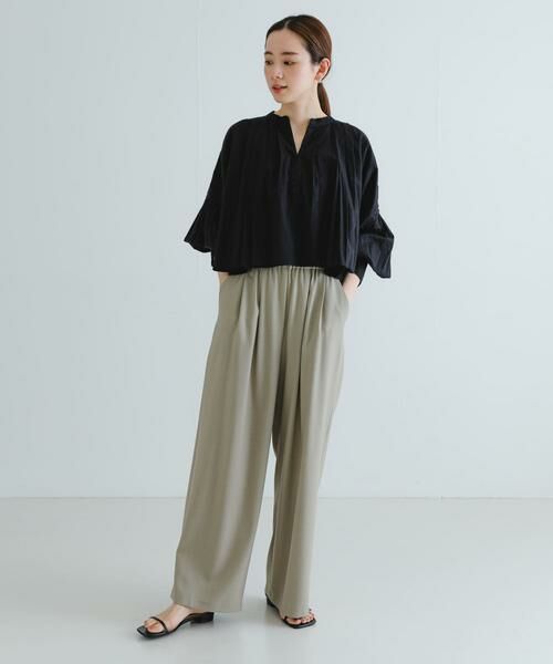 URBAN RESEARCH / アーバンリサーチ シャツ・ブラウス | コットンボイルタックショートシャツ | 詳細16