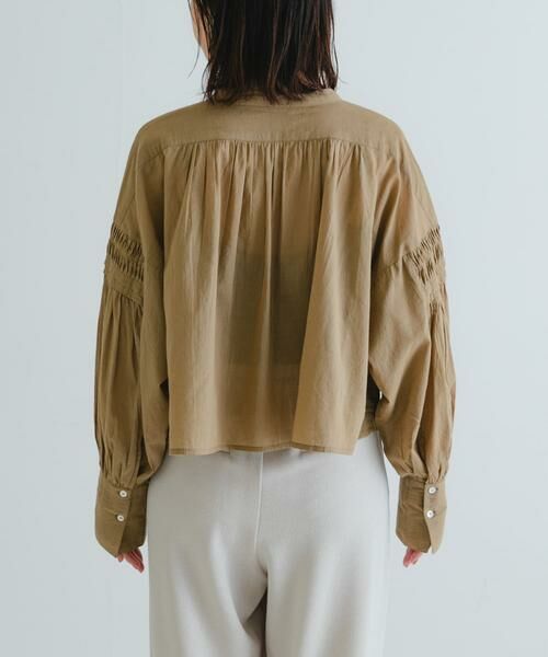 URBAN RESEARCH / アーバンリサーチ シャツ・ブラウス | コットンボイルタックショートシャツ | 詳細28