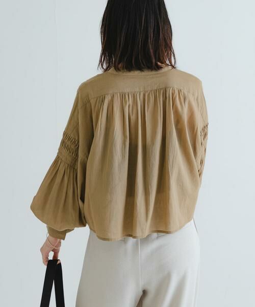 URBAN RESEARCH / アーバンリサーチ シャツ・ブラウス | コットンボイルタックショートシャツ | 詳細20