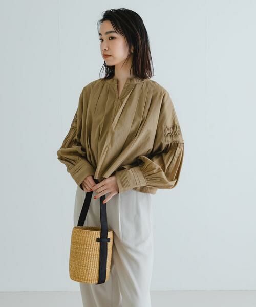 URBAN RESEARCH / アーバンリサーチ シャツ・ブラウス | コットンボイルタックショートシャツ | 詳細22