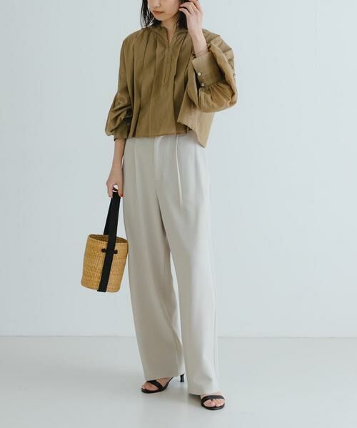 URBAN RESEARCH / アーバンリサーチ シャツ・ブラウス | コットンボイルタックショートシャツ | 詳細24