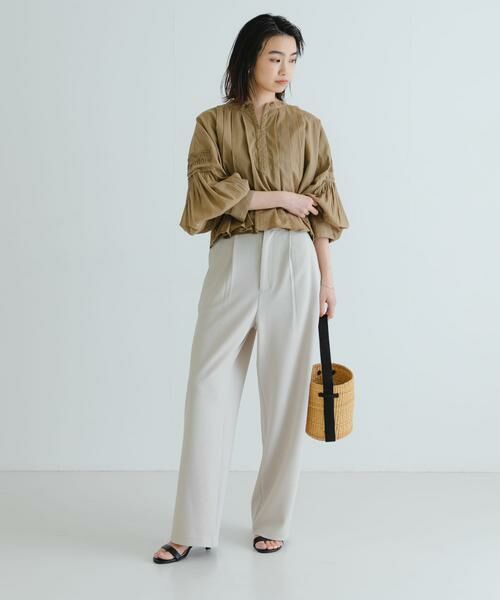 URBAN RESEARCH / アーバンリサーチ シャツ・ブラウス | コットンボイルタックショートシャツ | 詳細25