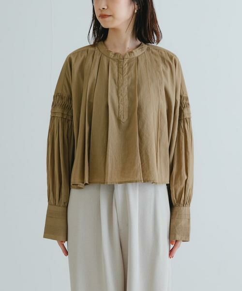 URBAN RESEARCH / アーバンリサーチ シャツ・ブラウス | コットンボイルタックショートシャツ | 詳細26