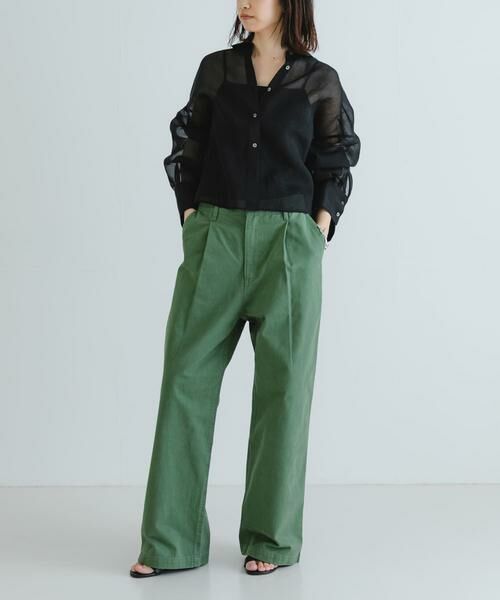 URBAN RESEARCH / アーバンリサーチ シャツ・ブラウス | シアーワイドスリーブシャツ | 詳細6