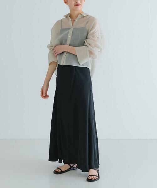 URBAN RESEARCH / アーバンリサーチ シャツ・ブラウス | シアーワイドスリーブシャツ | 詳細14