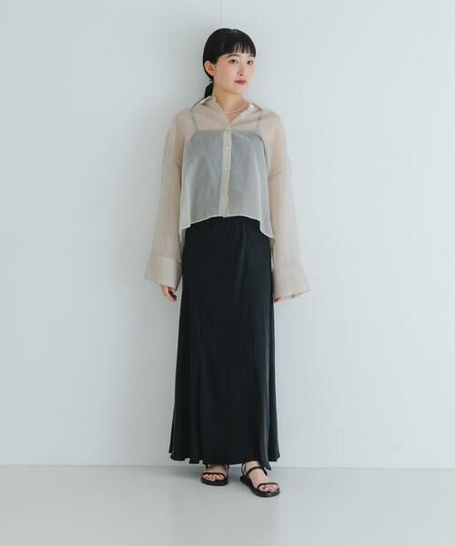 URBAN RESEARCH / アーバンリサーチ シャツ・ブラウス | シアーワイドスリーブシャツ | 詳細16
