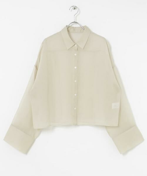 URBAN RESEARCH / アーバンリサーチ シャツ・ブラウス | シアーワイドスリーブシャツ | 詳細17