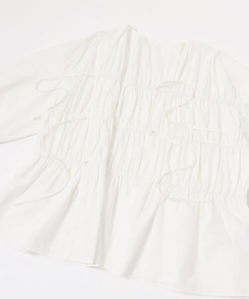 URBAN RESEARCH / アーバンリサーチ シャツ・ブラウス | ギャザーリボンブラウス | 詳細10