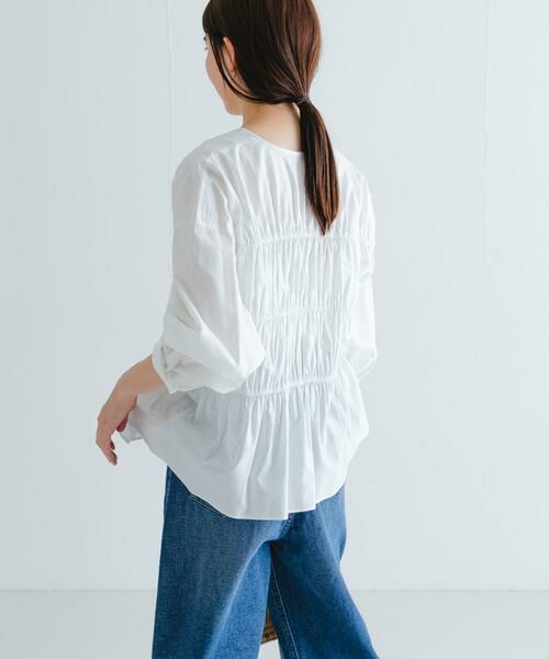 URBAN RESEARCH / アーバンリサーチ シャツ・ブラウス | ギャザーリボンブラウス | 詳細3