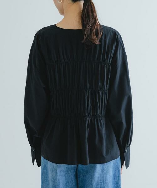 URBAN RESEARCH / アーバンリサーチ シャツ・ブラウス | ギャザーリボンブラウス | 詳細24