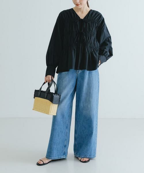 URBAN RESEARCH / アーバンリサーチ シャツ・ブラウス | ギャザーリボンブラウス | 詳細20