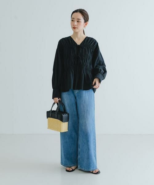 URBAN RESEARCH / アーバンリサーチ シャツ・ブラウス | ギャザーリボンブラウス | 詳細21