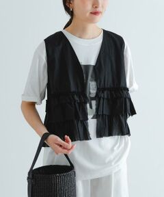 URBAN RESEARCH / アーバンリサーチ シャツ・ブラウス | ノースリーブフリルブラウス