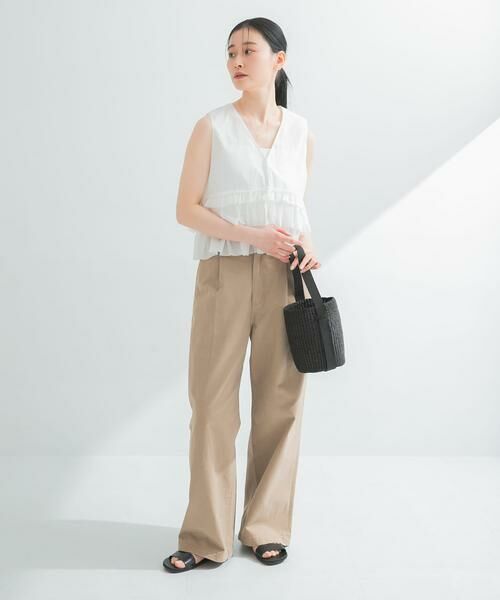 URBAN RESEARCH / アーバンリサーチ シャツ・ブラウス | ノースリーブフリルブラウス | 詳細19