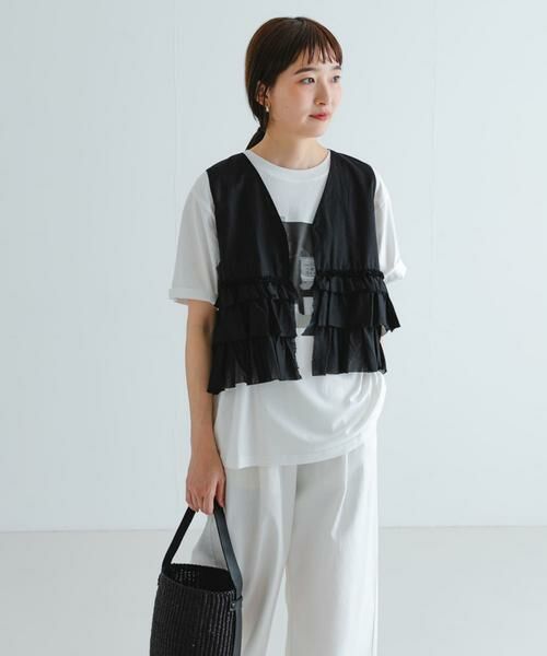 URBAN RESEARCH / アーバンリサーチ シャツ・ブラウス | ノースリーブフリルブラウス | 詳細26