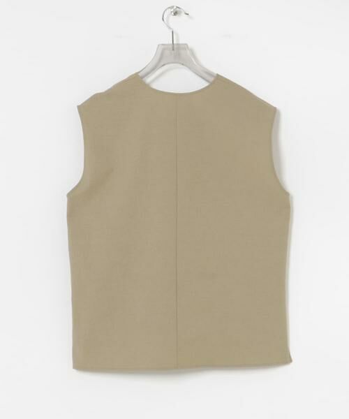 URBAN RESEARCH / アーバンリサーチ ベスト | リネン混Vネックブラウス | 詳細25