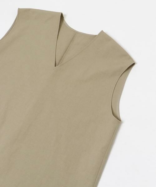 URBAN RESEARCH / アーバンリサーチ ベスト | リネン混Vネックブラウス | 詳細23