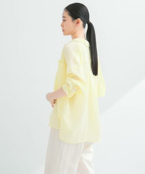 URBAN RESEARCH / アーバンリサーチ シャツ・ブラウス | ガーメントダイラミーオーバーシャツ | 詳細4