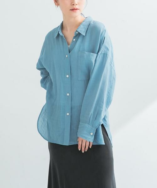 URBAN RESEARCH / アーバンリサーチ シャツ・ブラウス | ガーメントダイラミーオーバーシャツ | 詳細11