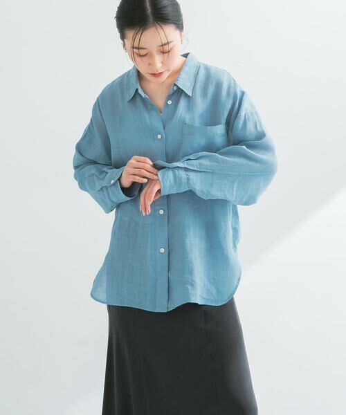 URBAN RESEARCH / アーバンリサーチ シャツ・ブラウス | ガーメントダイラミーオーバーシャツ | 詳細12