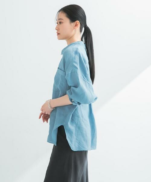 URBAN RESEARCH / アーバンリサーチ シャツ・ブラウス | ガーメントダイラミーオーバーシャツ | 詳細14