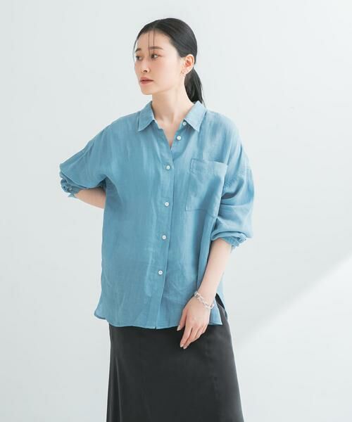 URBAN RESEARCH / アーバンリサーチ シャツ・ブラウス | ガーメントダイラミーオーバーシャツ | 詳細15