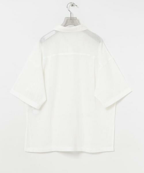 URBAN RESEARCH / アーバンリサーチ シャツ・ブラウス | コットンカラミシアーオーバーシャツ | 詳細11