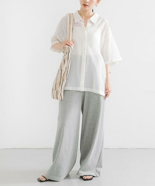 URBAN RESEARCH / アーバンリサーチ シャツ・ブラウス | コットンカラミシアーオーバーシャツ | 詳細5